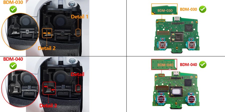 Clic souris manette PS5